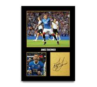 HWC Trading James Tavernier Rangers Regalos Impresos Imagen De Autógrafo Firmado Para Los Aficionados Al Fútbol Y Partidarios (ID-004759) - A4 Solo Impresión