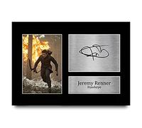 HWC Trading Jeremy Renner A4 Sin Marco Regalo De Visualización De Fotos De Impresión De Imagen Impresa Autógrafo Firmado por Hawkeye The Avengers Los Aficionados Al Cine