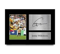 HWC Trading Jonny Wilkinson - Foto de regalo firmada A4 con autógrafo impreso de Inglaterra Rugby Union Gifts