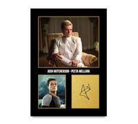 HWC Trading Josh Hutcherson The Hunger Games Peeta Mellark Los Regalos Imprimieron La Imagen Firmada Del Autógrafo Para Los Fans De La Memorabilia De La Película - A4 Solo Impresión (ID-005984)