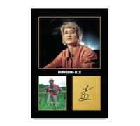 HWC Trading Laura Dern Jurassic Park Ellie Los Regalos Imprimieron La Imagen Firmada Del Autógrafo Para Los Fans De La Memorabilia De La Película - A4 Solo Impresión (ID-005288)