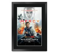 HWC Trading Mercy Los Regalos Imprimieron El Cartel Firmaron La Imagen Del Autógrafo Para Los Fans De La Memorabilia De La Película - A3 Enmarcado (ID-006229)