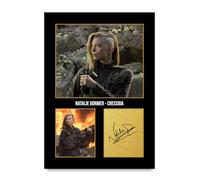 HWC Trading Natalie Dormer The Hunger Games Cressida Los Regalos Imprimieron La Imagen Firmada Del Autógrafo Para Los Fans De La Demostración De Serie De Televisión - A4 Solo Impresión (ID-006001)