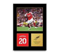 HWC Trading Noni Madueke Arsenal Regalos Impresos Imagen De Autógrafo Firmado Para Los Aficionados Al Fútbol Y Partidarios (ID-004549) - A4 Solo Impresión