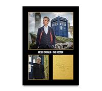 HWC Trading Peter Capaldi Doctor Who The Doctor Los Regalos Imprimieron La Imagen Firmada Del Autógrafo Para Los Fans De La Demostración De Serie De Televisión - A4 Solo Impresión (ID-006387)