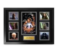 HWC Trading Revenge of the Sith Star Wars Los Regalos Imprimieron La Imagen Firmada Del Autógrafo Para Los Fans De La Memorabilia De La Película - A2 Enmarcado