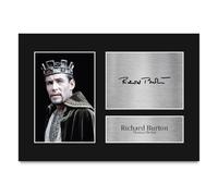 HWC Trading Richard Burton Becket Thomas Becket Los Regalos Imprimieron La Imagen Firmada Del Autógrafo Para Los Fans De La Memorabilia De La Película - A4 (ID-011914)