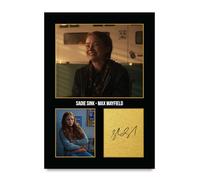 HWC Trading Sadie Sink Stranger Things Max Mayfield Los Regalos Imprimieron La Imagen Firmada Del Autógrafo Para Los Fans De La Demostración De Serie De Televisión - A4 Solo Impresión (ID-005223)