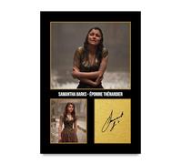 HWC Trading Samantha Barks Les Misérables Éponine Thénardier Los Regalos Imprimieron La Imagen Firmada Del Autógrafo Para Los Fans De La Memorabilia De La Película - A4 Solo Impresión (ID-005920)