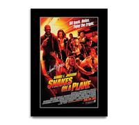 HWC Trading Snakes on a Plane Los Regalos Imprimieron El Cartel Firmaron La Imagen Del Autógrafo Para Los Fans De La Memorabilia De La Película (ID-003723) - A4 Solo Impresión