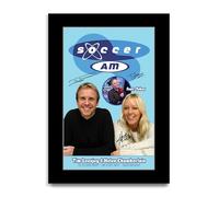 HWC Trading Soccer AM Los Regalos Imprimieron El Cartel Firmado Del Autógrafo Para Los Fans De Los Recuerdos De La Serie De Televisión (ID-003725) - A4 Solo Impresión