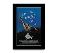 HWC Trading The Evil Dead Los Regalos Imprimieron El Cartel Firmaron La Imagen Del Autógrafo Para Los Fans De La Memorabilia De La Película (ID-003884) - A4 Solo Impresión