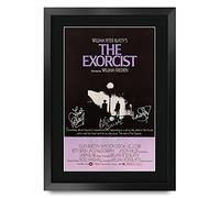 HWC Trading The Exorcist Los Regalos Imprimieron La Imagen Firmada Del Autógrafo Para Los Fans De La Memorabilia De La Película - A3 Enmarcado