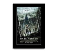 HWC Trading The Maze Runner Los Regalos Imprimieron El Cartel Firmaron La Imagen Del Autógrafo Para Los Fans De La Memorabilia De La Película (ID-003981) - A4 Solo Impresión