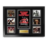 HWC Trading The Rocky Horror Picture Show Los Regalos Imprimieron La Exhibición Firmada De La Presentación Del Autógrafo Para Los Fans De Los Recuerdos De La Película - A2 Enmarcado