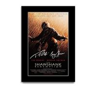 HWC Trading The Shawshank Redemption Los Regalos Imprimieron El Cartel Firmaron La Imagen Del Autógrafo Para Los Fans De La Memorabilia De La Película (ID-004023) - A4 Solo Impresión