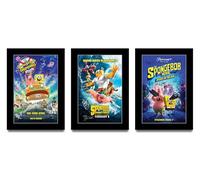 HWC Trading The SpongeBob Movie Collection Los Regalos Imprimieron El Cartel Firmaron La Imagen Del Autógrafo Para Los Fans De La Memorabilia De La Película (ID-004328) - A4 Solo Impresión