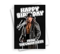 HWC Trading The Undertaker - Tarjeta de felicitación para fanáticos de la WWE - A5 (ID-005728)