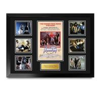 HWC Trading This Is Spinal Tap Póster de Película Firmado A2 con Marco | Autógrafos Facsímil Impresos, Listo para Colgar, Regalo de Coleccionismo de Cine