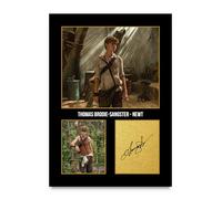 HWC Trading Thomas Brodie-Sangster The Maze Runner Newt Los Regalos Imprimieron La Imagen Firmada Del Autógrafo Para Los Fans De La Memorabilia De La Película - A4 Solo Impresión (ID-006399)
