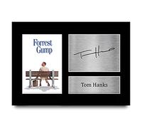 HWC Trading Tom Hanks A4 Sin Marco Regalo De Visualización De Fotos De Impresión De Imagen Impresa Autógrafo Firmado Por Forrest Gump Los Aficionados Al Cine