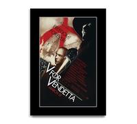 HWC Trading V for Vendetta Los Regalos Imprimieron El Cartel Firmaron La Imagen Del Autógrafo Para Los Fans De La Memorabilia De La Película (ID-004138) - A4 Solo Impresión