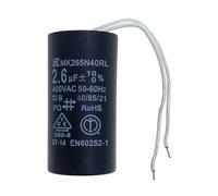 HWEIH Condensador de bomba de circulación de agua, pieza de caldera de gas, MK205J40RL MK255J40RL, 2,0 uF, 2,5 uF(MK265N40RL 2.6uF)