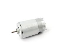 HWEIH KC395-2278 Motor de torsión grande con escobillas de carbón, doble eje, 395 CC, 12V, 5000rpm