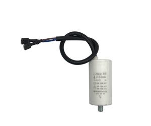 HWEIH Refrigerador Congelador CBB65A-2 No polar 2.5uF 3UF 4UF 5UF 6UF AC 450V 5% Condensador de funcionamiento del motor Blanco(4UF)