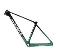 HWEVDHJ Cuadro Bicicleta De Montaña 29er DH/XC/Am Cuadro De Fibra De Carbono 15/16/17/19" Cuadro Freno De Disco Eje Pasante 12 * 148mm Enrutamiento Interno(Green,29 * 16")