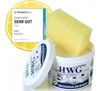 HWG® Piedra limpiadora universal para todo el hogar - Esponja incluida en el tarro - 450 g