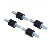 HWGING 5 * 3 * 1 Amortiguadores Espaciadores Amortiguadores Air Compr R Bomba Anti Vibración Montaje de Goma Amortiguador M4 10 * 10