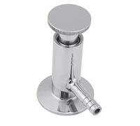 HWGING Abrazadera, 1,5 Abrazadera 1 Pieza 2 Pulgadas Sus304 Válvula de Muestreo de Sanitaria de Acero Inoxidable Válvula de Muestreo de,5"