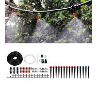 HWGING de Riego de Jardín de 40 M, Manguera 4/7, Ahorro de Agua, Juego de Riego por Goteo Automático