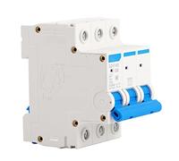 HWGING Disyuntor de Protección contra Fugas a Tierra, DZ47-63 3P 32A 400V, Disyuntor de Carril Din de 60 Amperios 8 * 8 * 6