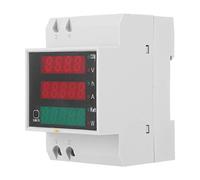 HWGING Medidor Eléctrico Multifunción D52-2047, Pantalla Digital, Voltaje Actual, Factor de Potencia, AC200~450V