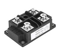 HWGING Rectificador de Puente, 1 Pieza Rectificador Industrial Puente de Diodo Monofásico 300 A Amp 1600 V 1106740 Mm Diododiodo 300 A de Caída de relé