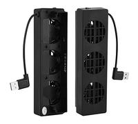 HWGING Soporte de Ventilador para PC, Base de Ventilador de Refrigeración USB Brillante de 21 × 7 × 5, Soporte de Base para Enfriador, para Consola Forswitch