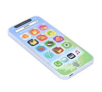 HWGING Teléfono Móvil Musical de Plástico para Bebés, Pantalla Táctil para Niños, Teléfono Educativo, Música, Juguete para Aprender Inglés