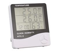 HWGING Termómetro para Interiores y Exteriores, Higrómetro Digital de Alta Precisión, Pantalla Grande, Monitor de Temperatura y Humedad