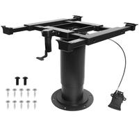 HWHongRV Pie de pie ajustable para mesa de caravana con elevación de gas, soporte neumático de base de mesa que se puede ajustar hacia arriba y hacia abajo, delantero y trasero, izquierdo y derecho