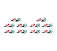 HWIREUIGT 10X Conjunto de Mini Destornillador Corto Rechoncho de