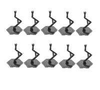 HWIREUIGT 10X Estante de ExhibicióN de Modelos, Estante de ExhibicióN de Modelos, Adecuado para Soporte de Figura de AccióN de Soporte de Modelo y ExhibicióN de Modelo, RG