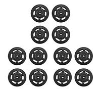 HWIREUIGT 12 Piezas 95mm Universal Bearing Polea Wheel Cable Equipos de Fitness Accesorios Equipo de Gimnasio Pieza Herramienta Resistente Al Desgaste con Larga Vida úTil
