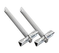 HWIREUIGT 2 Llaves Triangulares de Doble Cabeza M10/ para Bolardos, Postes de Barrera y Postes de Barandilla con Cerraduras Triangulares