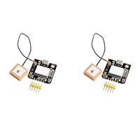 HWIREUIGT 2 módulos de navegación por satélite GT-U7 de 10 m, módulo GPS de posicionamiento compatible MCU STM32 MCU para