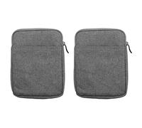 HWIREUIGT 2 x 6 pulgadas Tablet E-Reader Bolsa para Paperwhite 4/3/2/1 Voyage Kpw3 958/558 8 Pocketbook de bolsillo gris oscuro