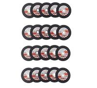 HWIREUIGT 20 Piezas 75mm Mini Disco de Corte Muela de Resina Circular para Amoladora Angular de 10mm Disco de Corte de Azulejos de Madera Herramienta Eléctrica