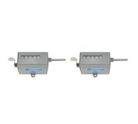 HWIREUIGT 2X 75-I Contador Manual Mecánico de 5 Dígitos para Punzonadoras Contador de Revoluciones Industrial Tipo Rotación CA 220 V