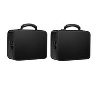 HWIREUIGT 2X Bolsa Organizadora Bolsa de Documentos IgníFuga con Cerradura Soporte de Caja de Almacenamiento Portátil para Archivo de Documentos Certificado de Pasaporte